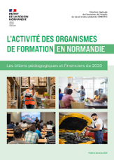 Bilan 2020 de l'activité des organismes de formation en Normandie