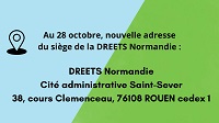 A compter du 28 octobre, le siège de la DREETS est à la cité administrative de Rouen