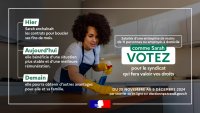 Le 25 novembre : ouverture de l'élection syndicale des salariés de TPE et des employés à domicile