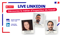 Découvrez le métier d'inspecteur du travail avec un Live LinkedIn