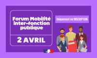 Le 2 avril, participez au forum mobilité inter fonction publique 2026 !