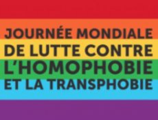 17 mai 2022 : journée mondiale de lutte contre l'homophobie et la transphobie